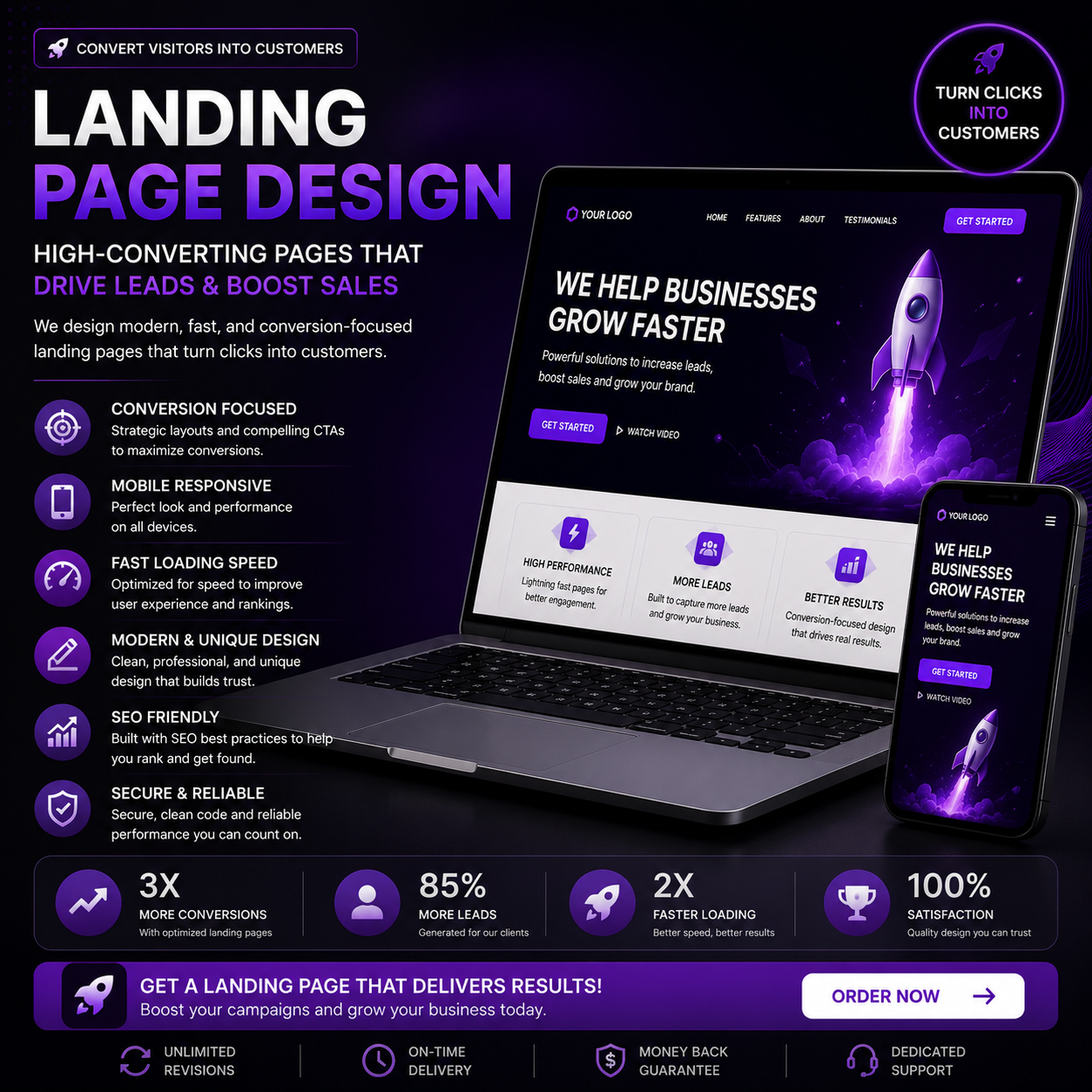Landing Page Design